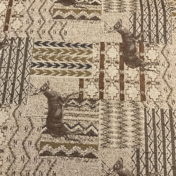 Regal Burnham Fawn Beige Upholstery Fabric