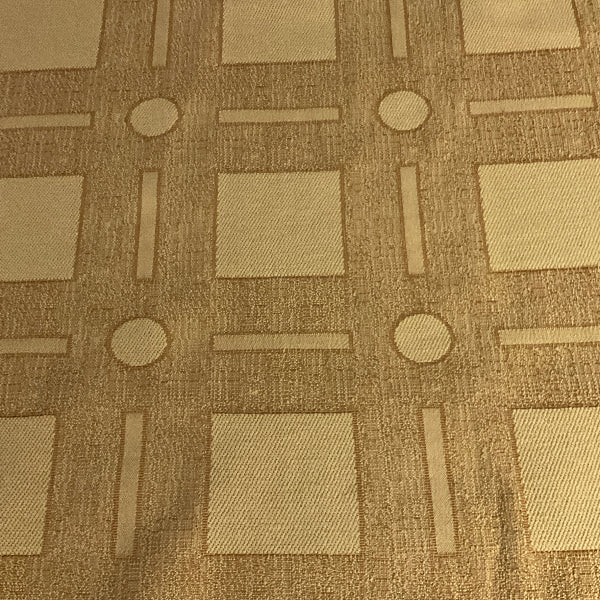 Burch Puzzles Butter Yellow Upholstery Fabric