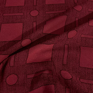Burch Puzzles Berry Pink Upholstery Fabric