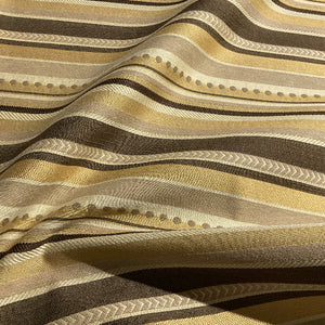 Vixen Taffy Beige Stripe Upholstery Fabric