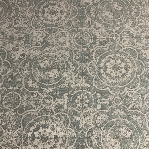 Architex Monarchy Saxe Blue Chenille Upholstery Fabric