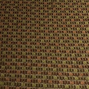 Aisley Sandstone Geometric Design Upholstery Fabric