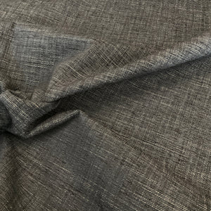 Regal Ryder Linen Steel Chenille Upholstery Fabric