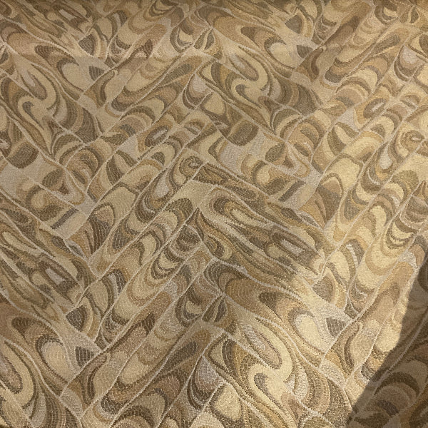 Burch Hugo Ivory Geometric Upholstery Fabric
