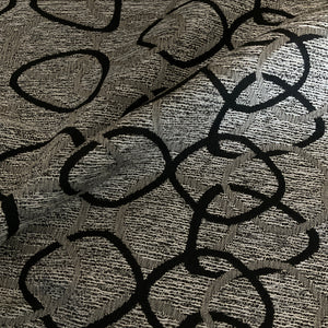 Regal Interlude Sterling Geometric Upholstery Fabric