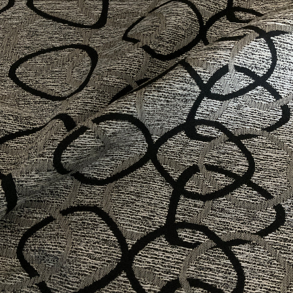 Regal Interlude Sterling Geometric Upholstery Fabric