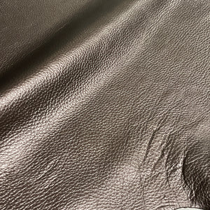 Bask Sketch Brown Bronze Leather Full Whole Cow Hide Upholstery