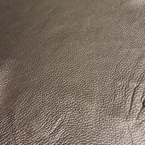 Bask Sketch Brown Bronze Leather Full Whole Cow Hide Upholstery