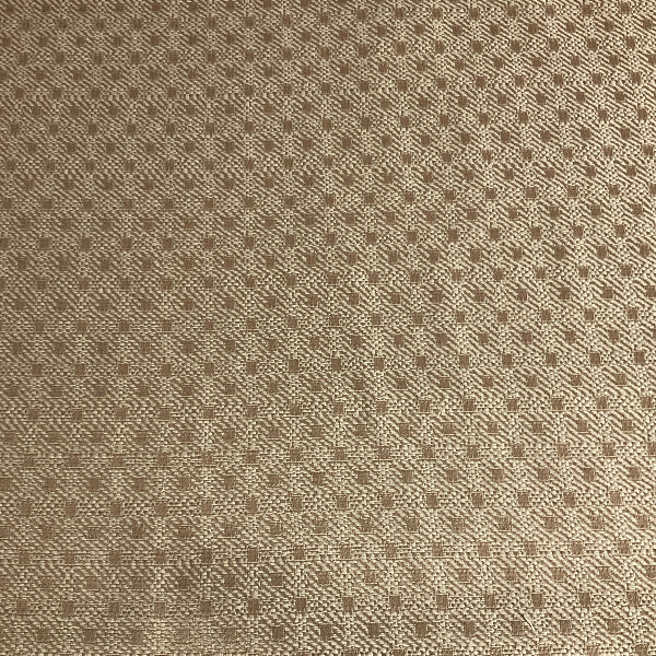 Ben Linen Small Ivory Check Upholstery Fabric