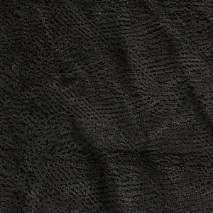 Black Suede Leather Full Whole Cow Hide Upholstery AVG 60 SQFT