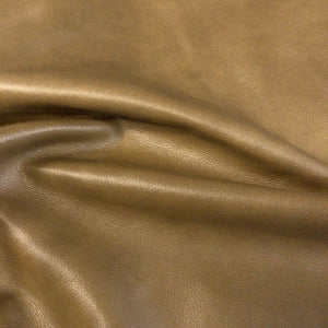 Brown Leather Hide Upholstery Remnant