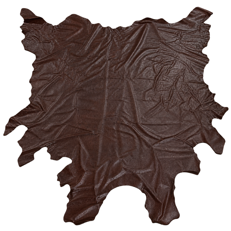 Brown Reptile Alligator Leather Full Whole Cow Hide Upholstery