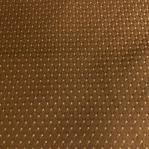 Brown Textured Diamond Design Upholstery Fabric