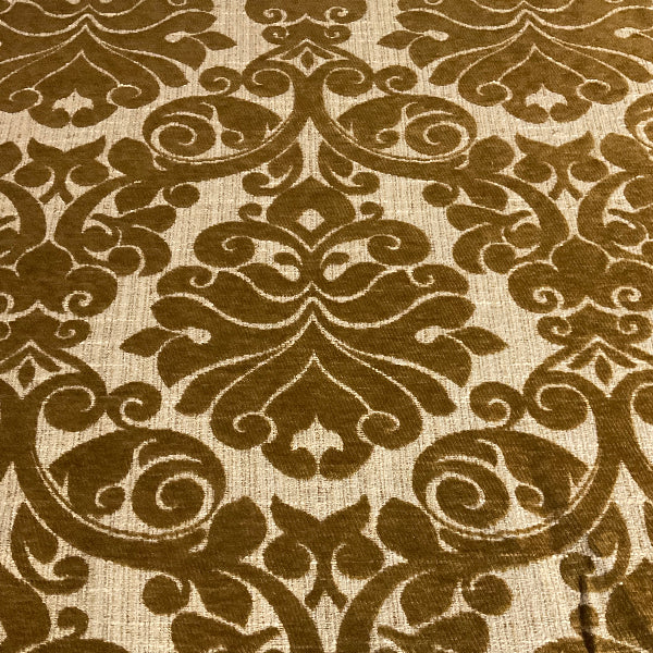 Burch Apollo Copper Brown Chenille Upholstery Fabric
