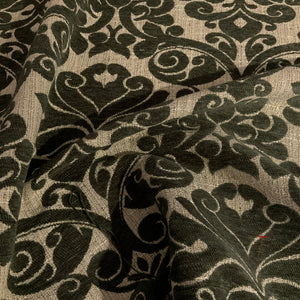 Burch Apollo Dusk Gray Chenille Upholstery Fabric
