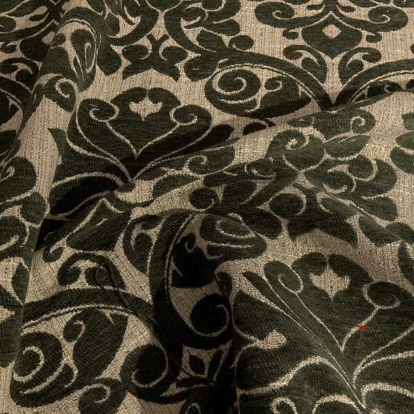Burch Apollo Dusk Gray Chenille Upholstery Fabric