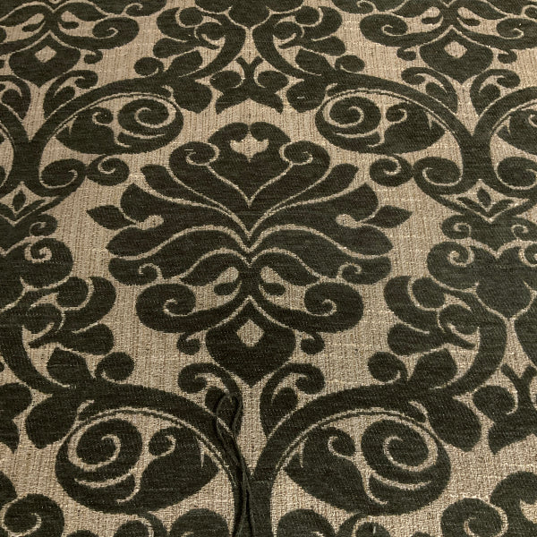 Burch Apollo Dusk Gray Chenille Upholstery Fabric
