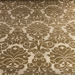 Burch Apollo Sand Beige Chenille Upholstery Fabric
