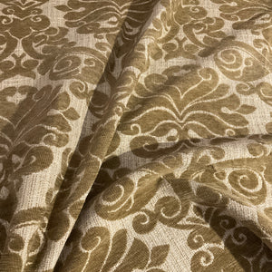 Burch Apollo Sand Beige Chenille Upholstery Fabric