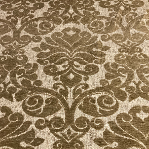 Burch Apollo Sand Beige Chenille Upholstery Fabric