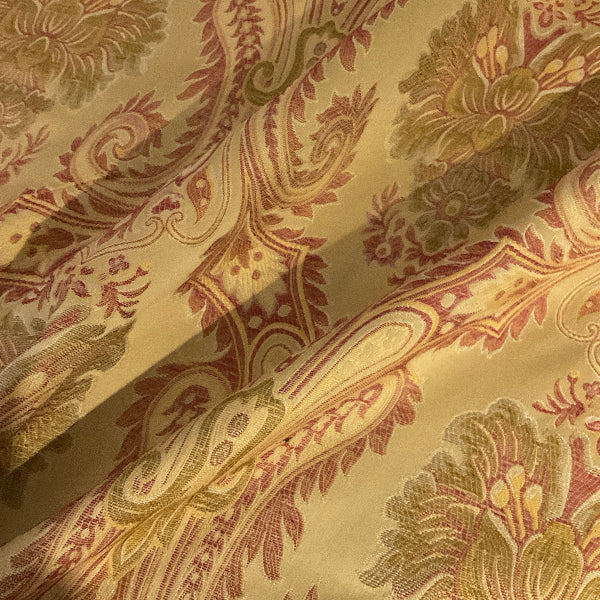 Burch Aretha Golden Designer Tapestry Upholstery Fabric
