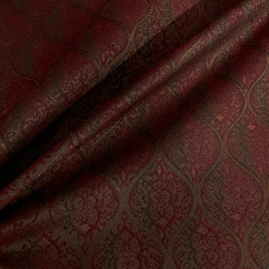 Burch Bishop Merlot Red Upholstery Fabric