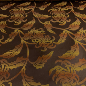 Burch Blossom Warm Glow Brown Upholstery Fabric