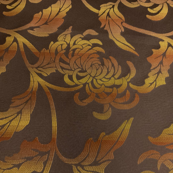 Burch Blossom Warm Glow Brown Upholstery Fabric