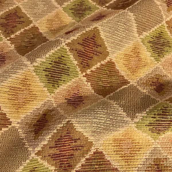 Burch Camber Citrus Textured Diamond Upholstery Fabric