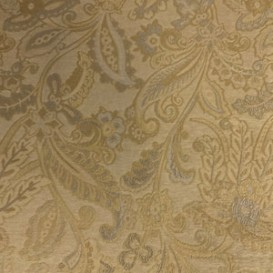 Burch Cozy Natural Beige Paisley Upholstery Fabric