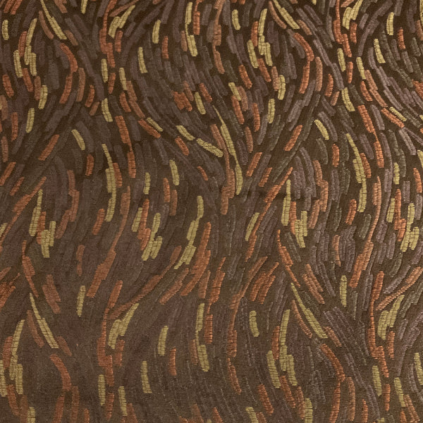 Burch Dash Coffee Brown Upholstery Fabric