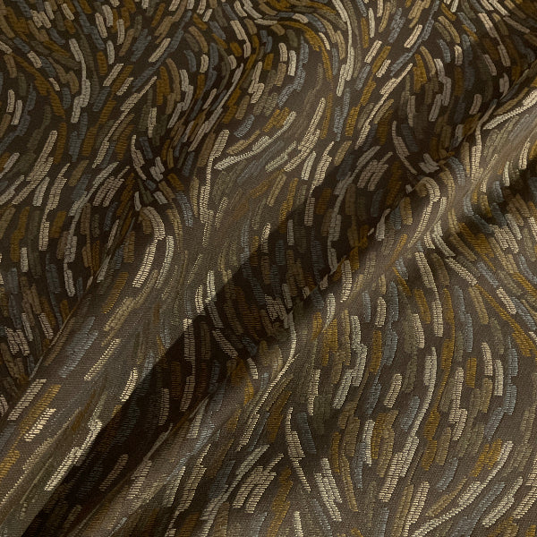 Burch Dash Smoke Gray Upholstery Fabric