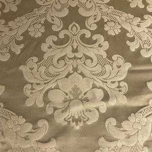 Burch Dawson Beige Damask Upholstery Fabric