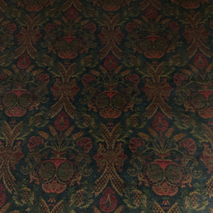 Burch Desmond Navy Blue Designer Tapestry Upholstery Fabric