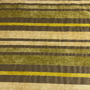 Burch Doris Moss Green Chenille Stripe Upholstery Fabric