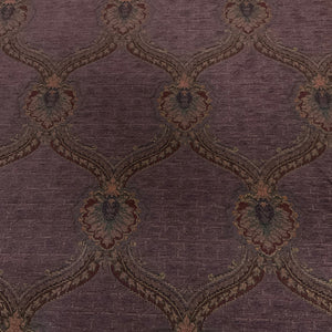 Burch Ellie Eggplant Purple Chenille Upholstery Fabric