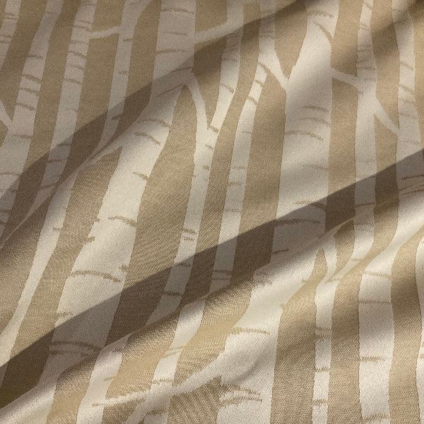 Burch February Birch Beige Stripe Upholstery Fabric