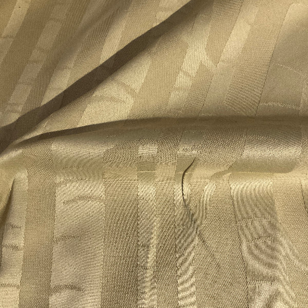 Burch February Driftwood Beige Stripe Upholstery Fabric