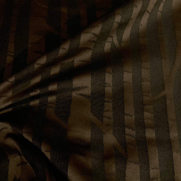 Burch February Dusk Brown Stripe Upholstery Fabric