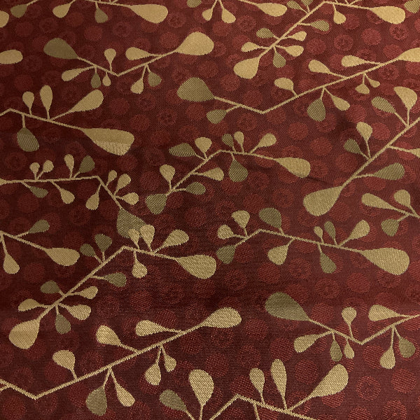 Burch Ferris Berry Red Upholstery Fabric