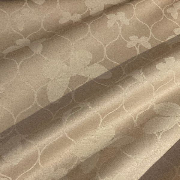 Burch Flutter Ivory Butterfly Design Upholstery Fabric