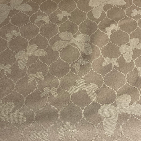 Burch Flutter Ivory Butterfly Design Upholstery Fabric