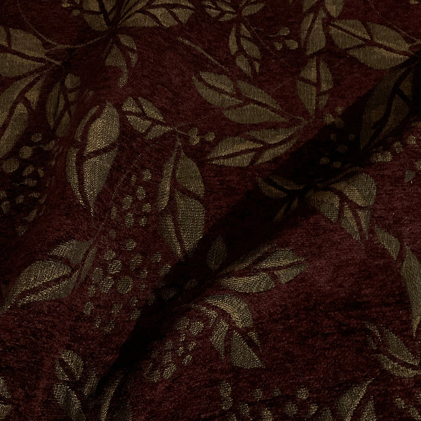 Burch Flynn Plum Purple Chenille Upholstery Fabric