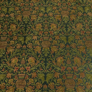 Burch Hansen Emerald Green Chenille Upholstery Fabric