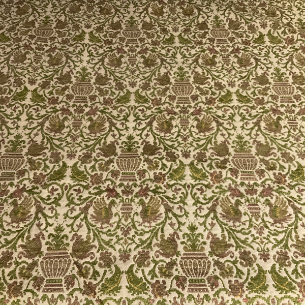Burch Hansen Mint Green Chenille Upholstery Fabric