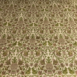 Burch Hansen Mint Green Chenille Upholstery Fabric