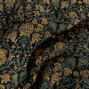 Burch Hansen Shadow Gray Chenille Upholstery Fabric