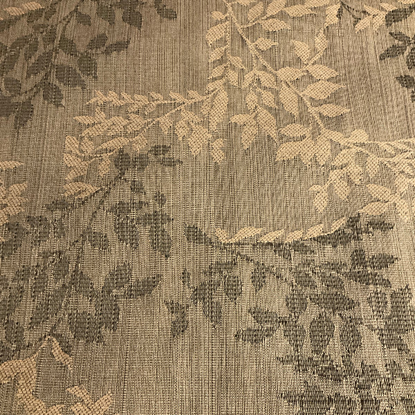 Burch Fabrics Herbs Natural Beige Leaf Design Upholstery Fabric