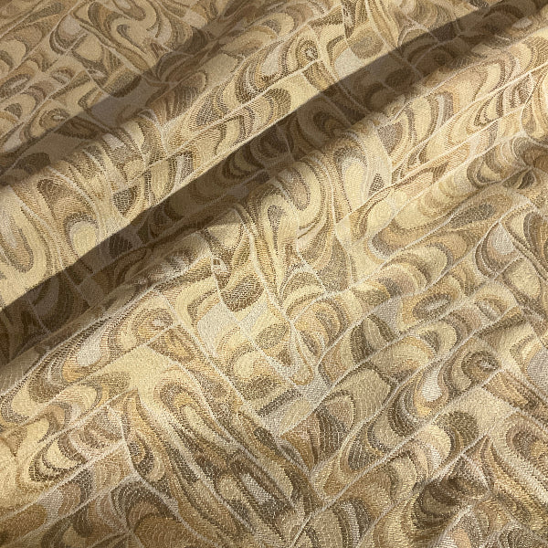 Burch Hugo Ivory Geometric Upholstery Fabric