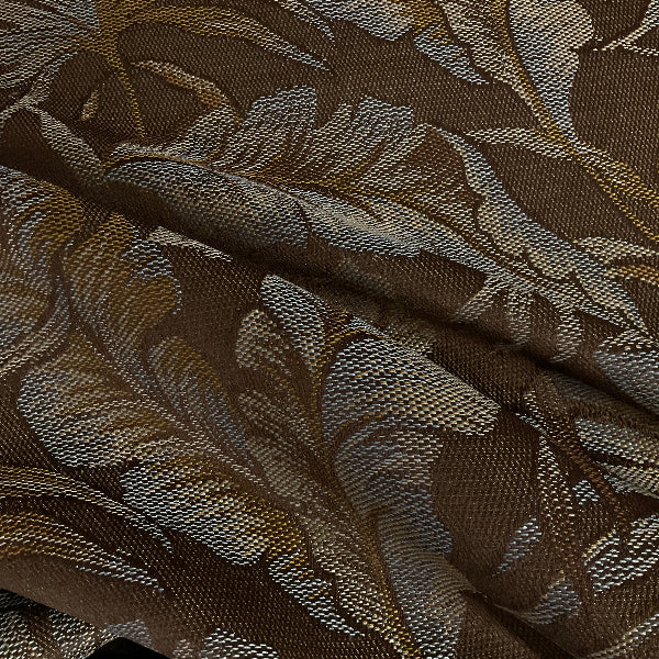 Burch Island Palms Brown Upholstery Fabric